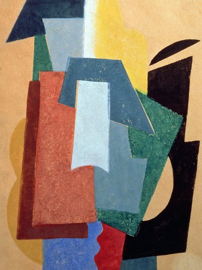 Zomer, 1917-18 door Lyubov Sergeevna Popova